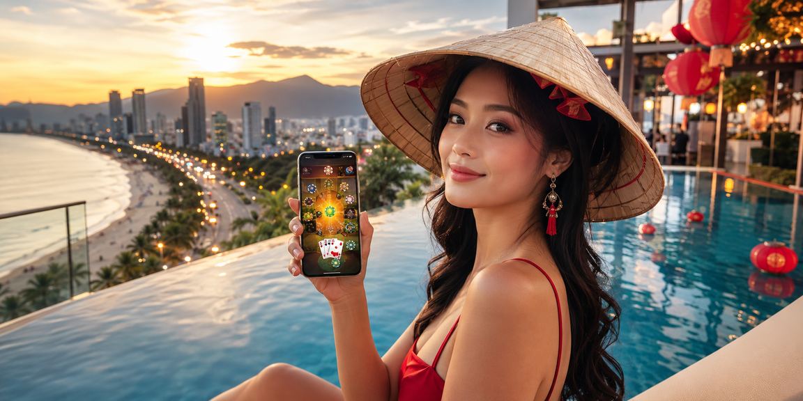Người chơi tại Đà Nẵng tham gia trò chơi bài và nhận ưu đãi khuyến mãi trong dịp lễ truyền thống